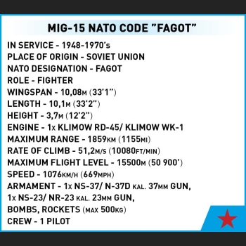 MiG-15 Fagot 504 Kl. 1:32 HC KW